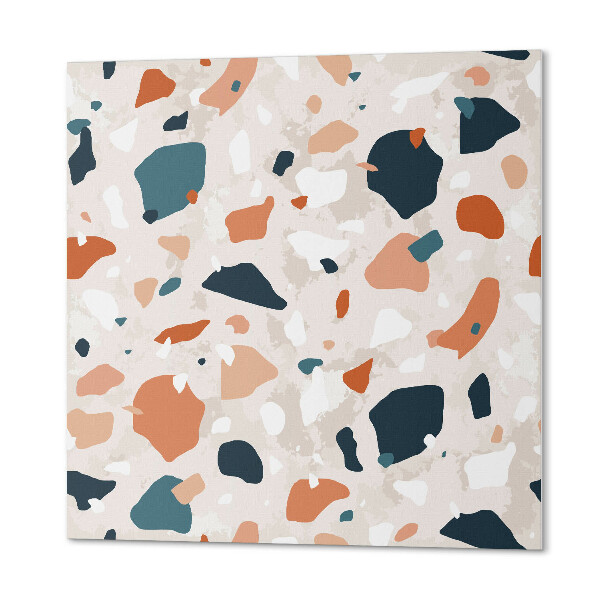 Panou decorativ bucatarie pătrat Design abstract de piatră