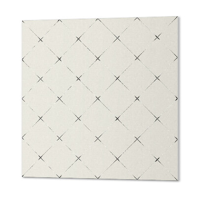 Panou decorativ bucatarie pătrat Geometrie romb în stil minimalist