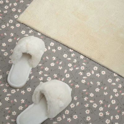 Panou decorativ bucatarie pătrat Design floral