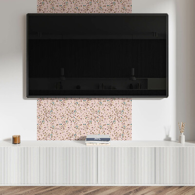 Panou decorativ bucatarie pătrat Design floral