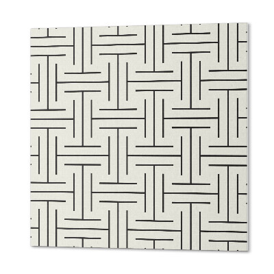 Panou decorativ bucatarie pătrat Grilă în stil modern