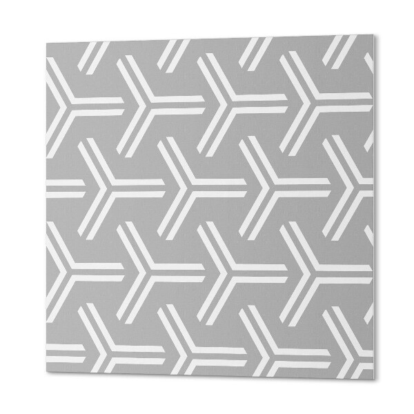 Panou decorativ pătrat Motiv săgeată în design geometric