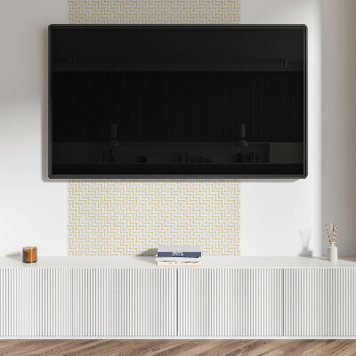 Panou decorativ bucatarie pătrat Os de hering elegant