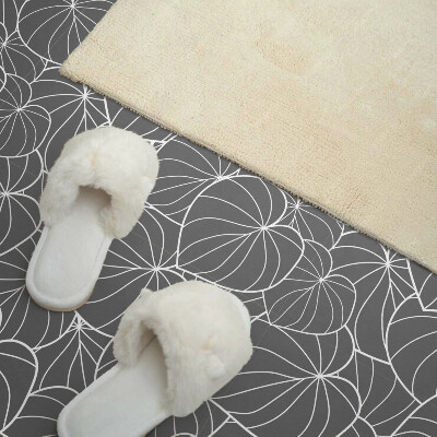 Panou decorativ pătrat Design cu frunze într-o formă rafinată
