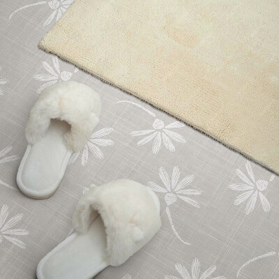 Panou decorativ bucatarie pătrat Design floral