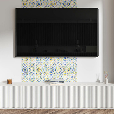 Panou decorativ pătrat Decoratiuni in mozaic cu ornamente