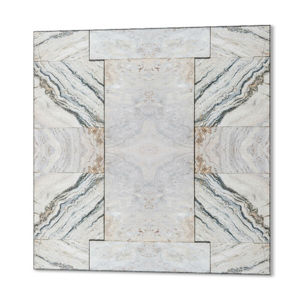Panou decorativ bucatarie pătrat Design inspirat din piatră