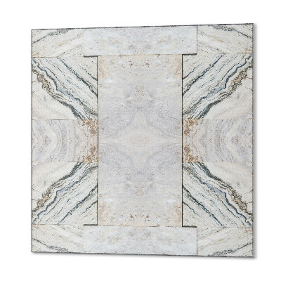Panou decorativ bucatarie pătrat Design inspirat din piatră