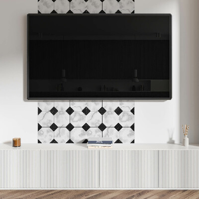 Panou decorativ pătrat Modele geometrice atractive