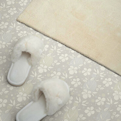 Panou decorativ bucatarie pătrat Model floral