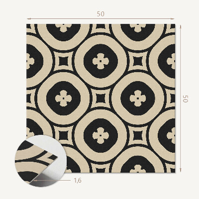 Panou decorativ pătrat Figuri geometrice în formă de pătrate