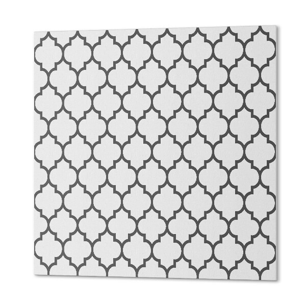 Panou decorativ bucatarie pătrat Geometrie într-un stil simetric