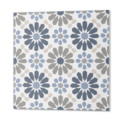 Panou decorativ pătrat Model floral în echilibru