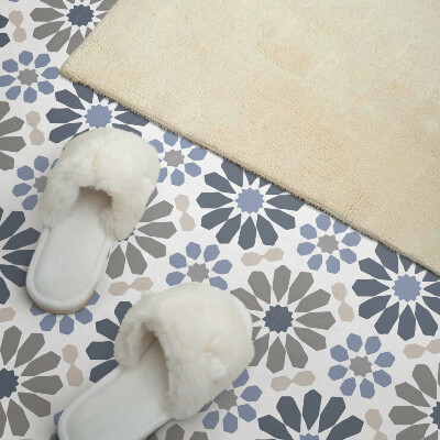 Panou decorativ pătrat Model floral în echilibru