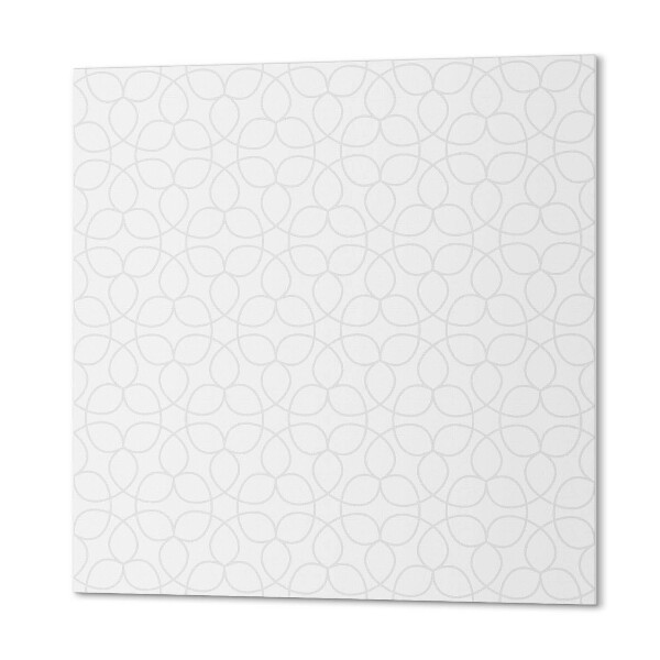 Panou decorativ bucatarie pătrat Roți elegante într-un stil minimalist
