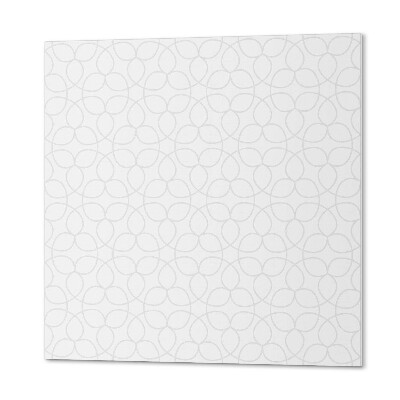 Panou decorativ bucatarie pătrat Roți elegante într-un stil minimalist