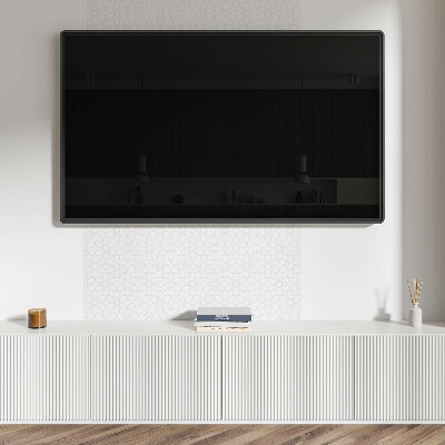 Panou decorativ bucatarie pătrat Roți elegante într-un stil minimalist
