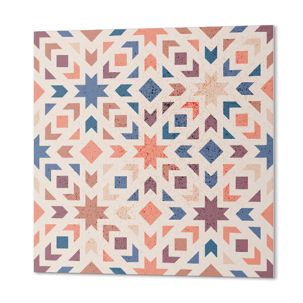 Panou decorativ bucatarie pătrat Simfonia formelor în geometrie