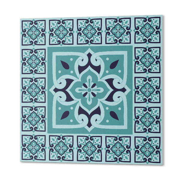 Panou decorativ pătrat Model floral într-o versiune modernă