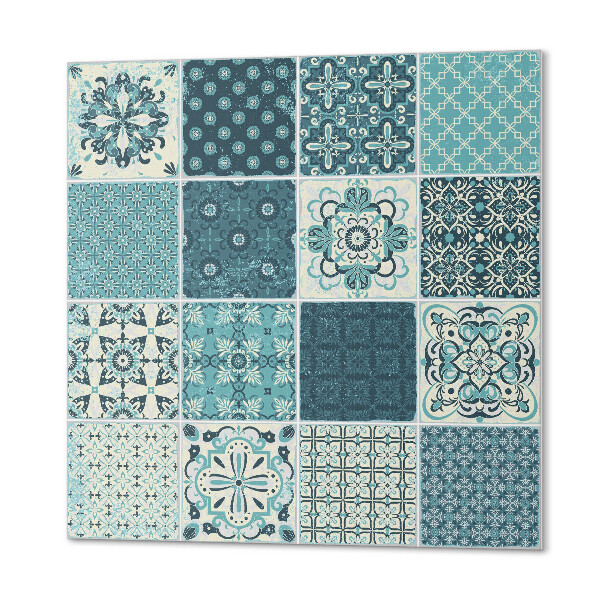 Panou decorativ pătrat Forme de mozaic în stil geometric