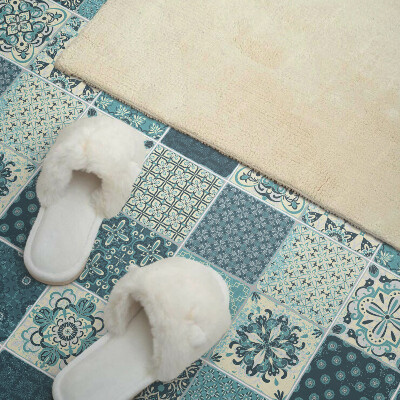 Panou decorativ pătrat Forme de mozaic în stil geometric