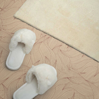 Panou decorativ bucatarie pătrat Model de linii curbate