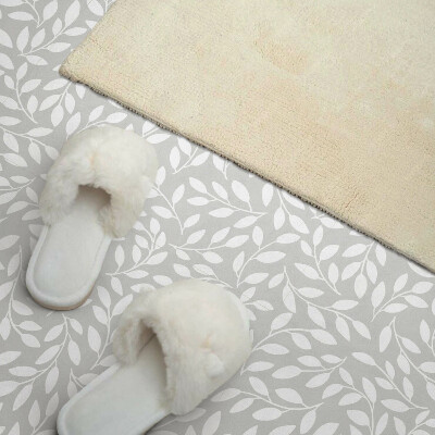 Panou decorativ pătrat Model elegant de frunze