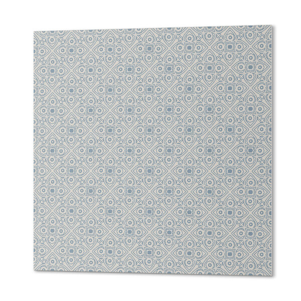 Panou decorativ bucatarie pătrat Romburi geometrice într-un stil modern