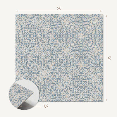 Panou decorativ bucatarie pătrat Romburi geometrice într-un stil modern