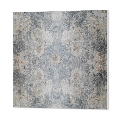 Panou decorativ bucatarie pătrat Design floral