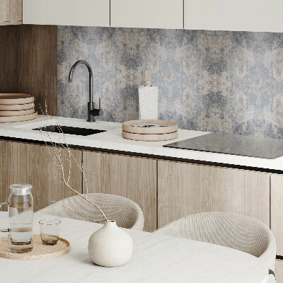 Panou decorativ bucatarie pătrat Design floral