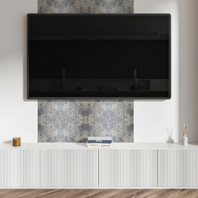 Panou decorativ bucatarie pătrat Design floral