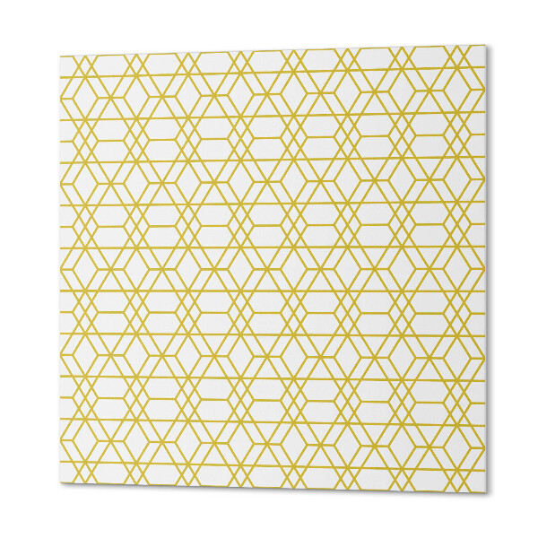 Panou decorativ pătrat Figuri elegante într-un aranjament geometric