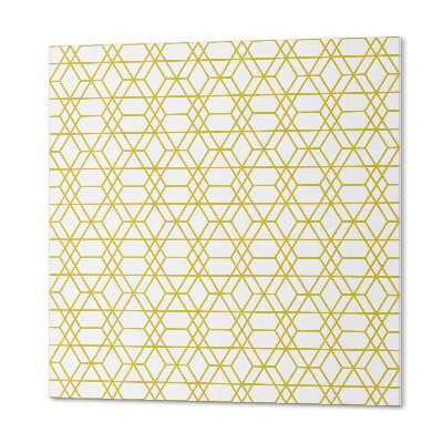 Panou decorativ pătrat Figuri elegante într-un aranjament geometric