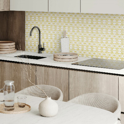 Panou decorativ pătrat Figuri elegante într-un aranjament geometric