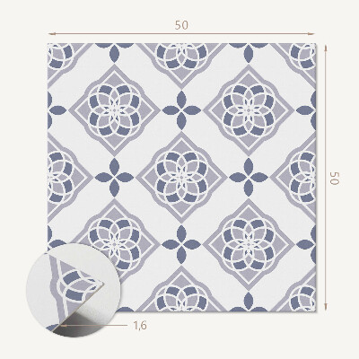 Panou decorativ bucatarie pătrat Romburi geometrice într-o ediție artistică