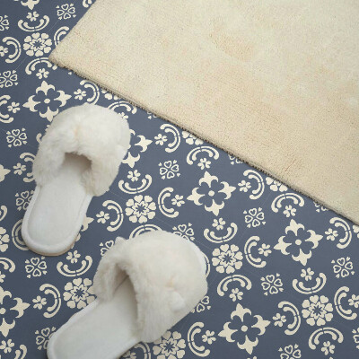 Panou decorativ bucatarie pătrat Model de flori