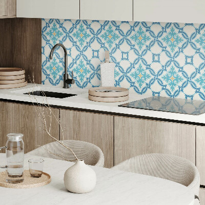 Panou decorativ bucatarie pătrat Model în stil arabesc