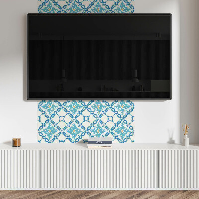 Panou decorativ bucatarie pătrat Model în stil arabesc