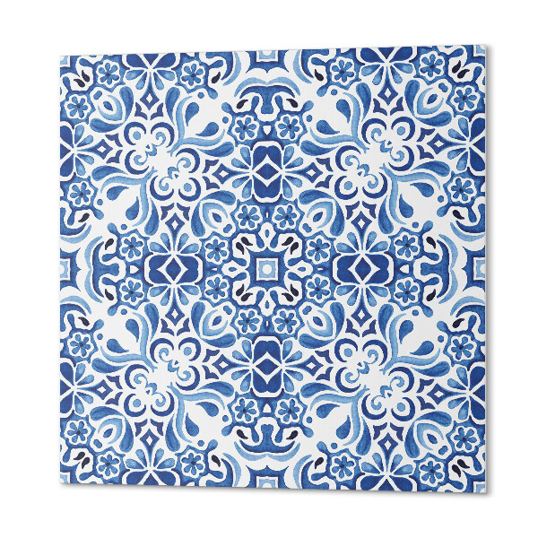 Panou decorativ bucatarie pătrat Motiv vegetal elegant