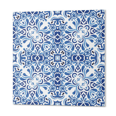 Panou decorativ bucatarie pătrat Motiv vegetal elegant