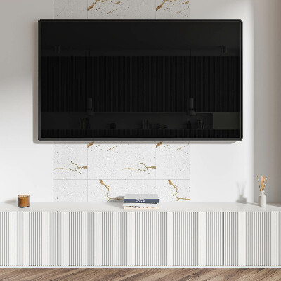 Panou decorativ pătrat Model de marmură contemporan