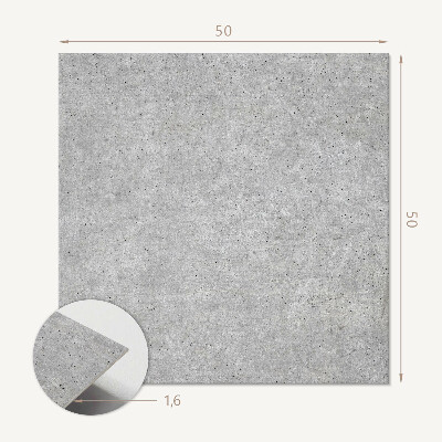 Panou decorativ pătrat Grafică brută din beton