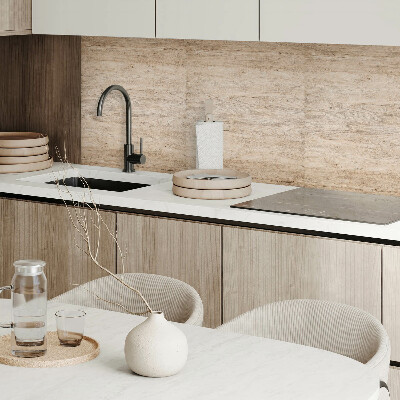 Panou decorativ pătrat Placa stil lemn natural