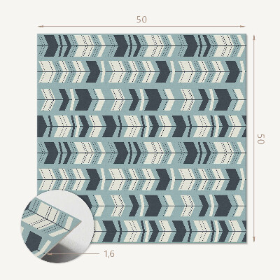 Panou decorativ pătrat Mutarea formelor de săgeți în geometrie