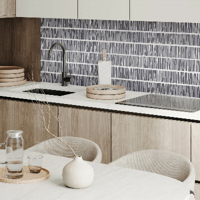 Panou decorativ pătrat Contur elegant de linie