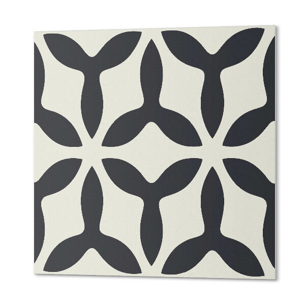 Panou decorativ bucatarie pătrat Design artistic cu aripioare
