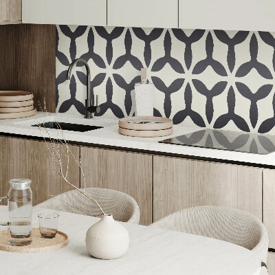 Panou decorativ bucatarie pătrat Design artistic cu aripioare