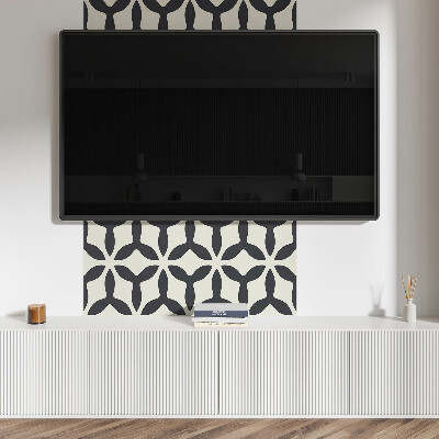 Panou decorativ bucatarie pătrat Design artistic cu aripioare