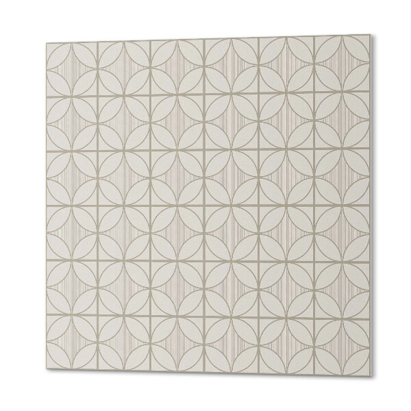 Panou decorativ pătrat Cercuri elegante în design geometric
